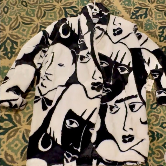 Jackets & Blazers - Vintage 80’s NEW WITH TAGS Royal Plush by Donnybrook Faux Fur Faces Coat L